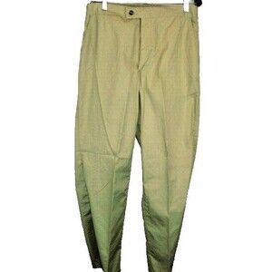 Mens McGregor Tan Cotton Elastic Waist Leisure Pants sz 36x31